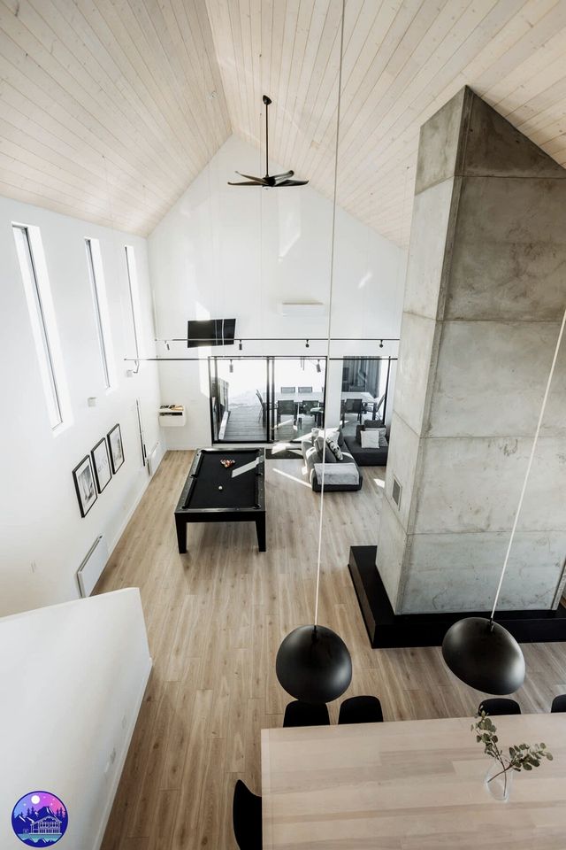 Spectacular Villa with Sauna, Jacuzzi, Kayaks and Amazing Outdoor and Indoor Living Space in St Mathieu du Parc, Quebec