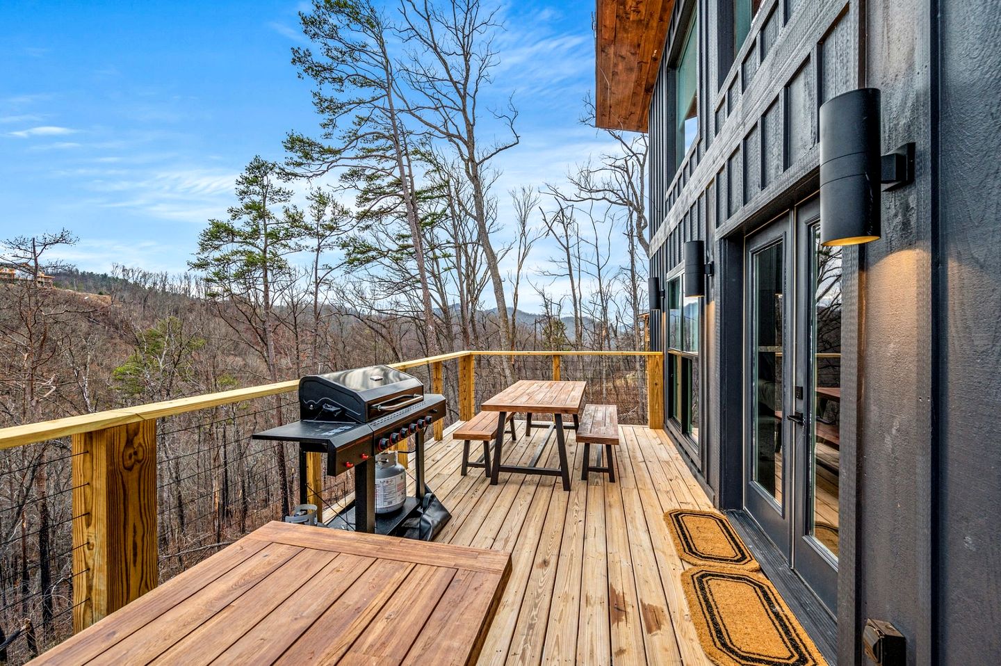 Incredible Chic Cabin with Indoor Pool, Spa and Outdoor Living Area in Tennessee
