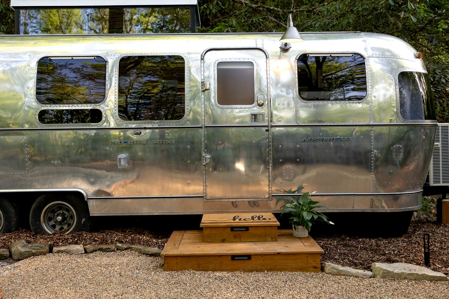 Splendid Airstream Beautifully Design in Pisgah Forest, North Carolina
