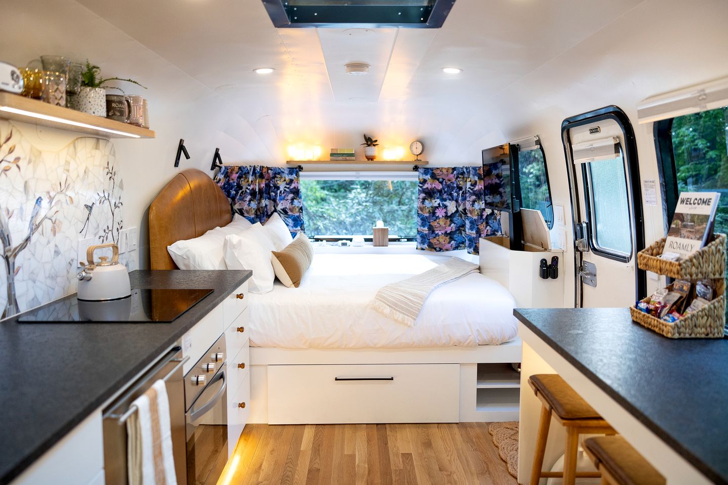 Splendid Airstream Beautifully Design in Pisgah Forest, North Carolina