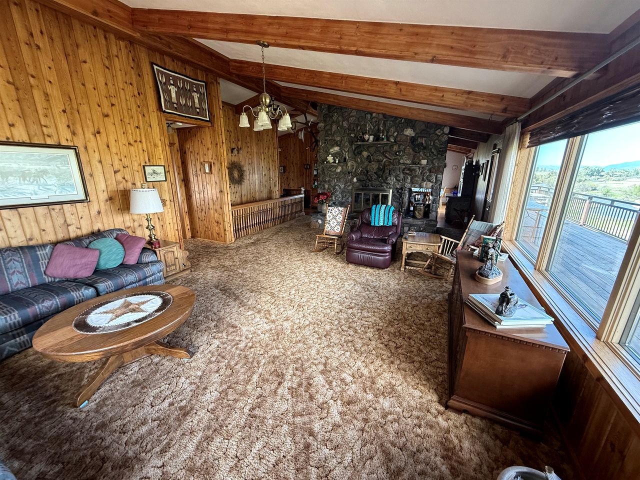 Charming Riverfront Guest House with Deck Overlooking Madison River, Near Ennis, Montana