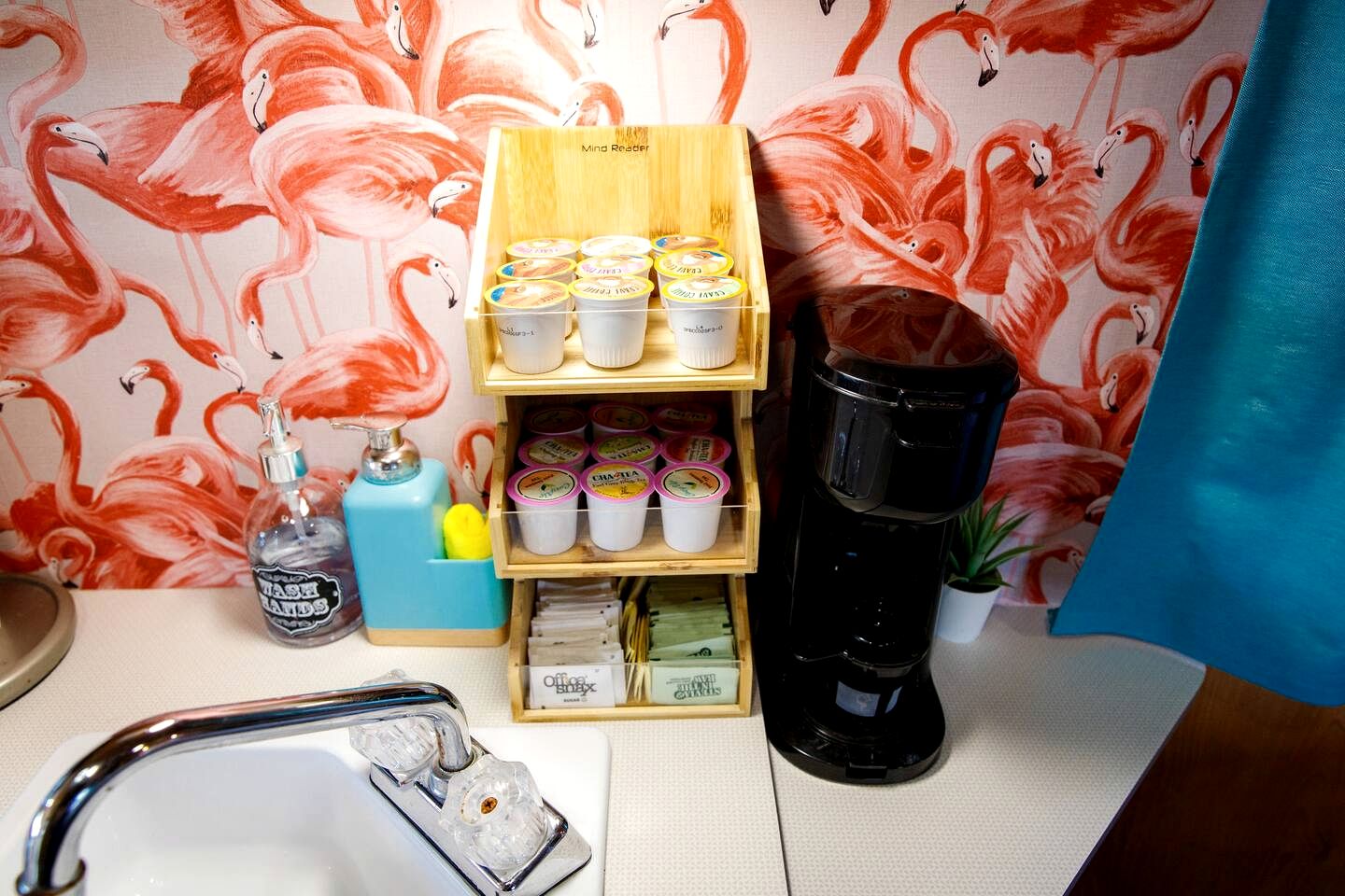 Vintage-Inspired Retro RV with Flamingo Theme Near Coast & Hiking Trails, El Cajon CA