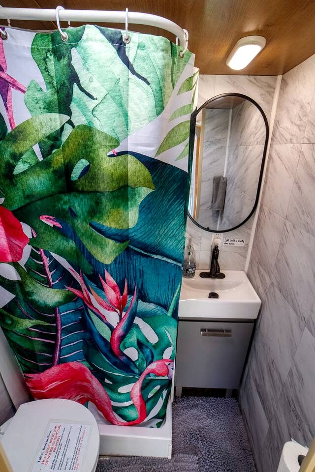 Vintage-Inspired Retro RV with Flamingo Theme Near Coast & Hiking Trails, El Cajon CA