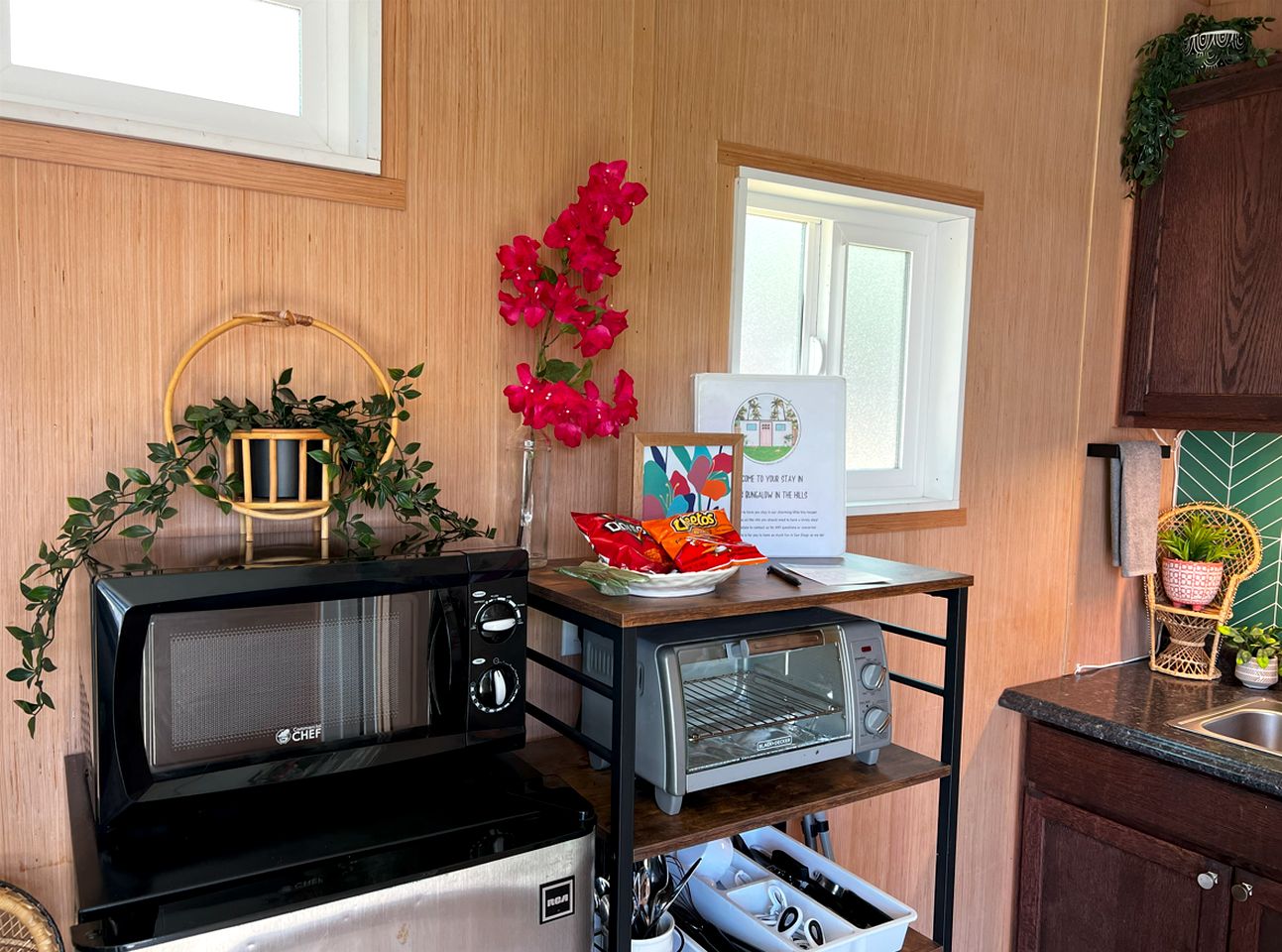 Romantic Hillside Tiny House with Scenic Views & Private Patio Near San Diego, El Cajon CA