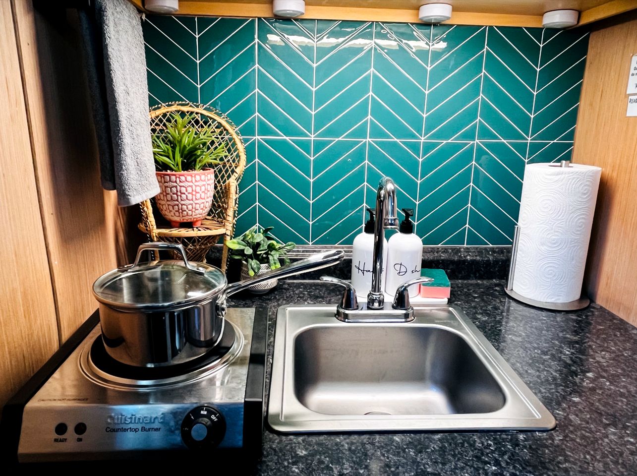 Romantic Hillside Tiny House with Scenic Views & Private Patio Near San Diego, El Cajon CA