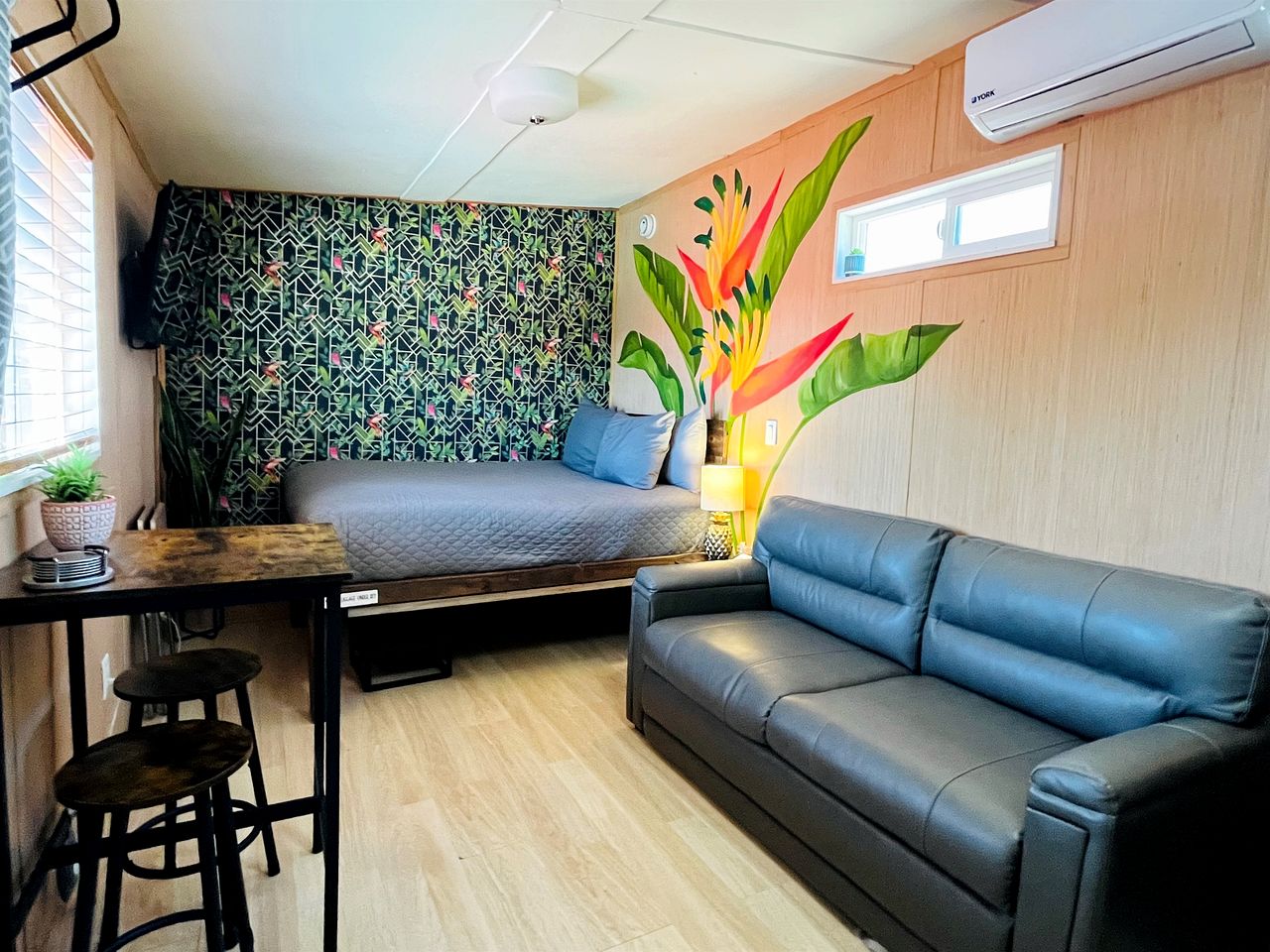 Romantic Hillside Tiny House with Scenic Views & Private Patio Near San Diego, El Cajon CA