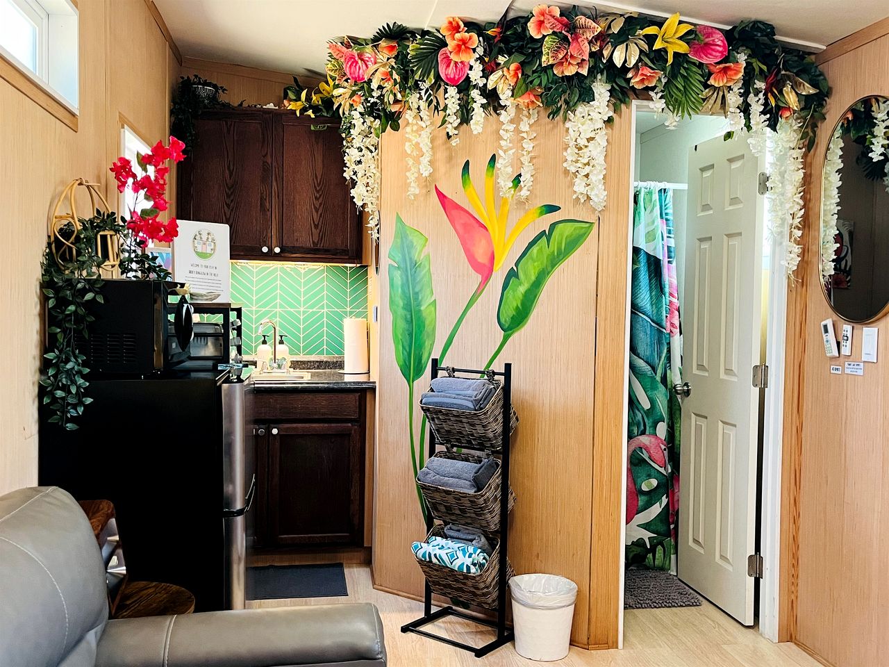 Romantic Hillside Tiny House with Scenic Views & Private Patio Near San Diego, El Cajon CA
