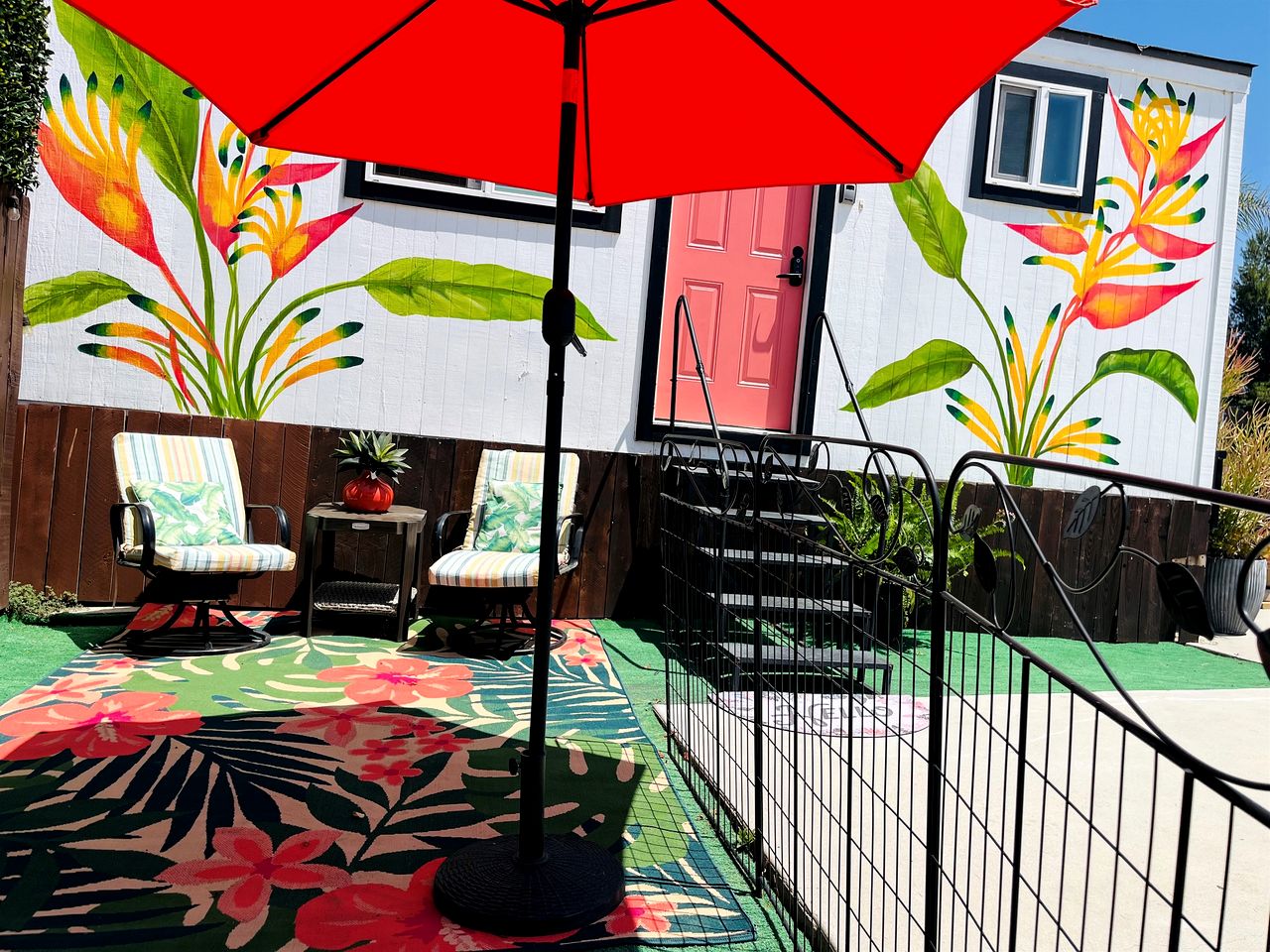 Romantic Hillside Tiny House with Scenic Views & Private Patio Near San Diego, El Cajon CA