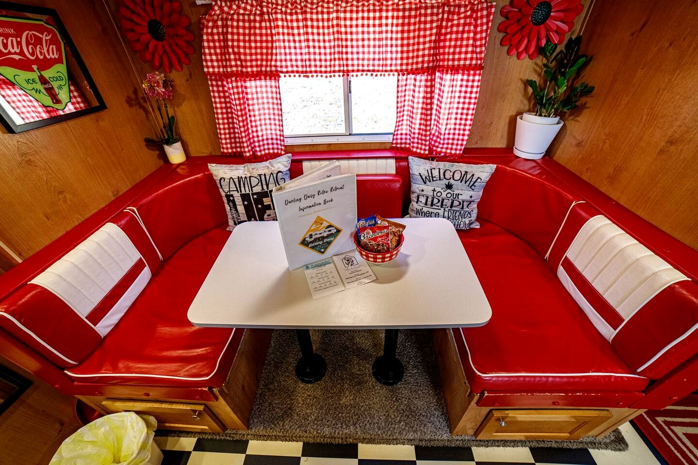 Bright Retro Family Trailer with Vintage Charm & Private Yard Near San Diego Attractions, El Cajon CA