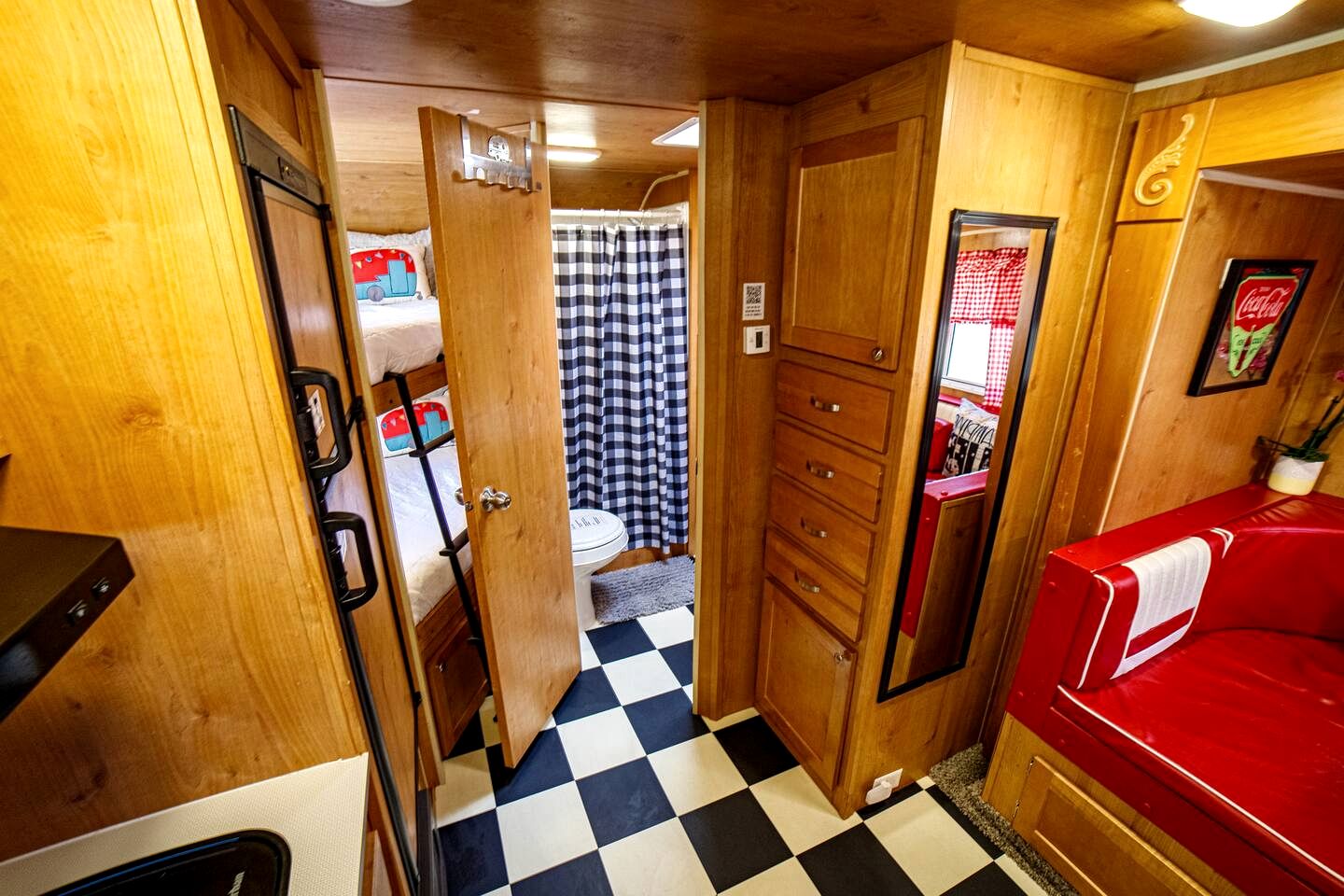 Bright Retro Family Trailer with Vintage Charm & Private Yard Near San Diego Attractions, El Cajon CA