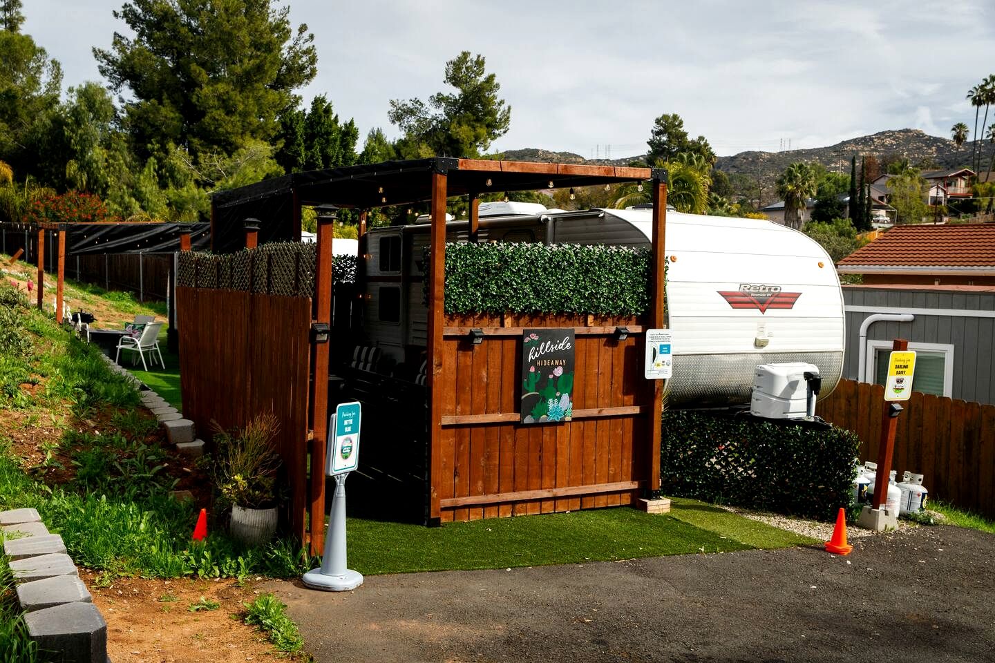 Bright Retro Family Trailer with Vintage Charm & Private Yard Near San Diego Attractions, El Cajon CA