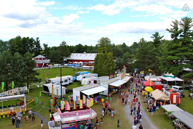 Yurts (Apple Hill, Ontario, Canada)