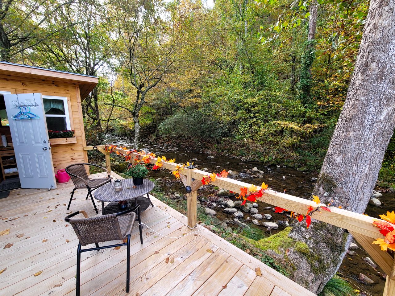 Impressive Secluded Tented Cabin with Fire Pit in Del Rio, Tennessee