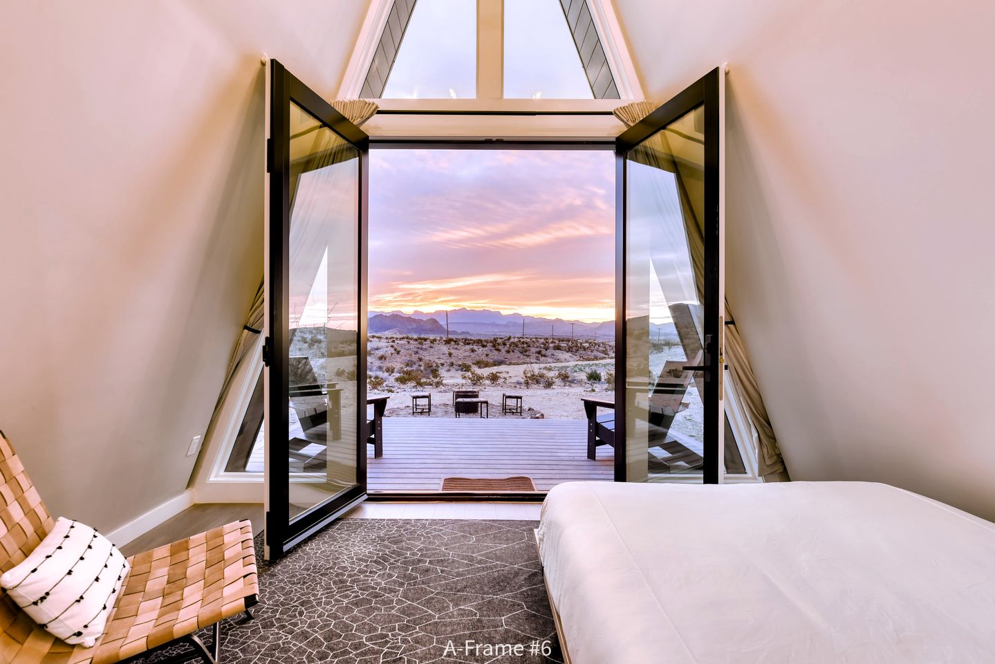 Chic A-Frame with Fire Pit in Terlingua, Texas