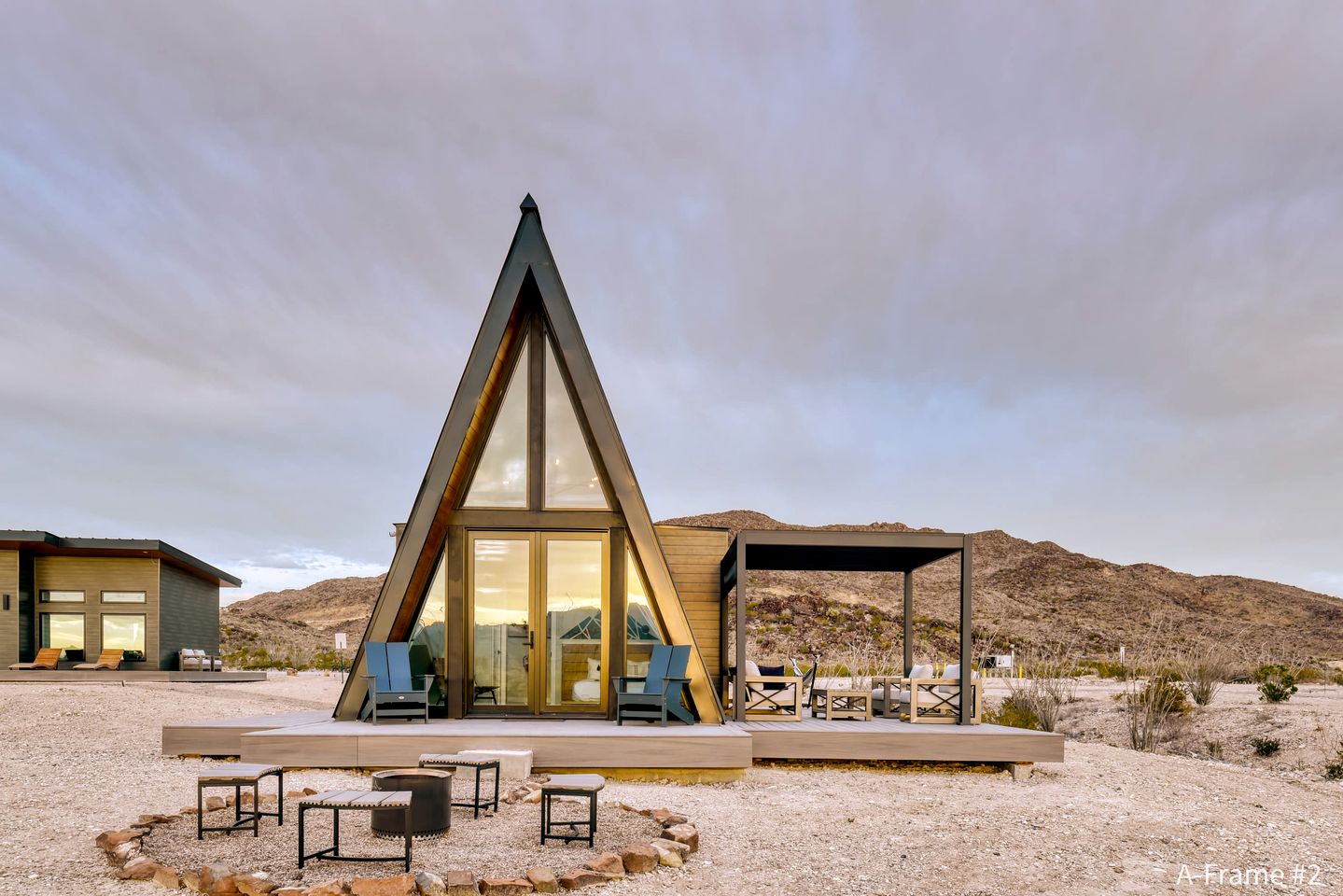 Classy A-Frame Fully Equipped in Terlingua, Texas