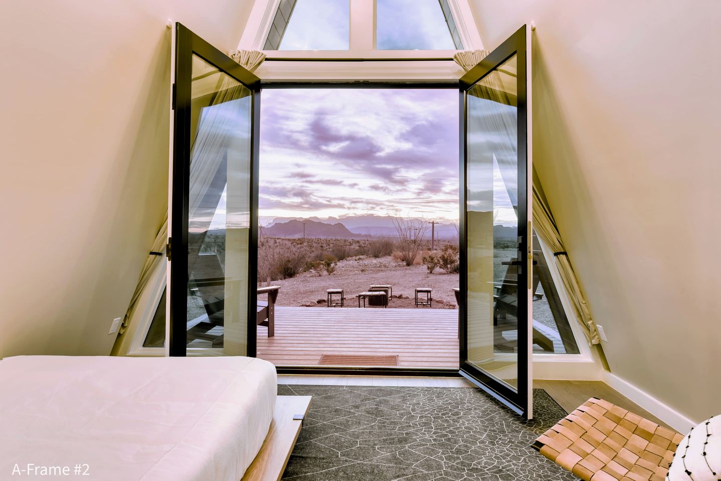 Classy A-Frame Fully Equipped in Terlingua, Texas