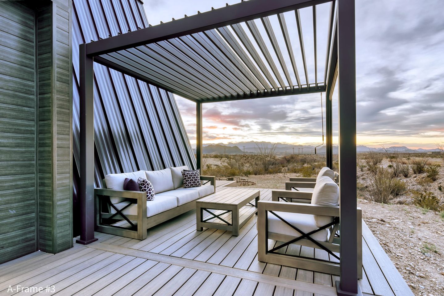 Picturesque A-frame Beautifully Design in Terlingua, Texas