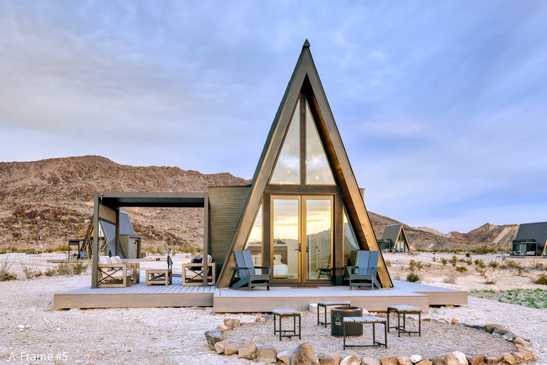 Private A-Frame with Incredible Stargaze in Terlingua, Texas