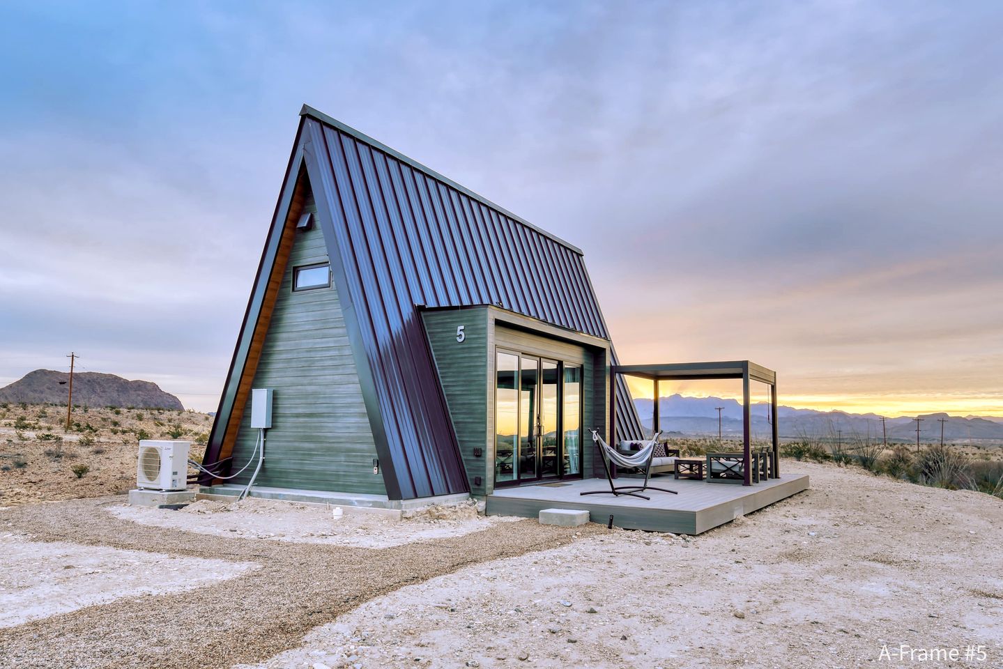 Private A-Frame with Incredible Stargaze in Terlingua, Texas