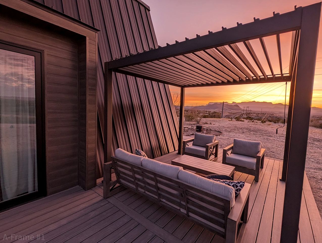 Private A-Frame with Incredible Stargaze in Terlingua, Texas