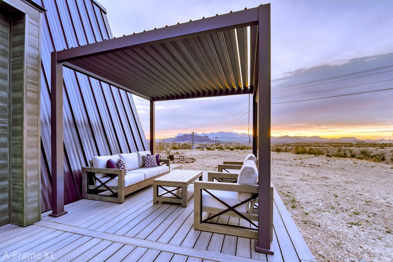 A-frames (United States of America, Terlingua, Texas)