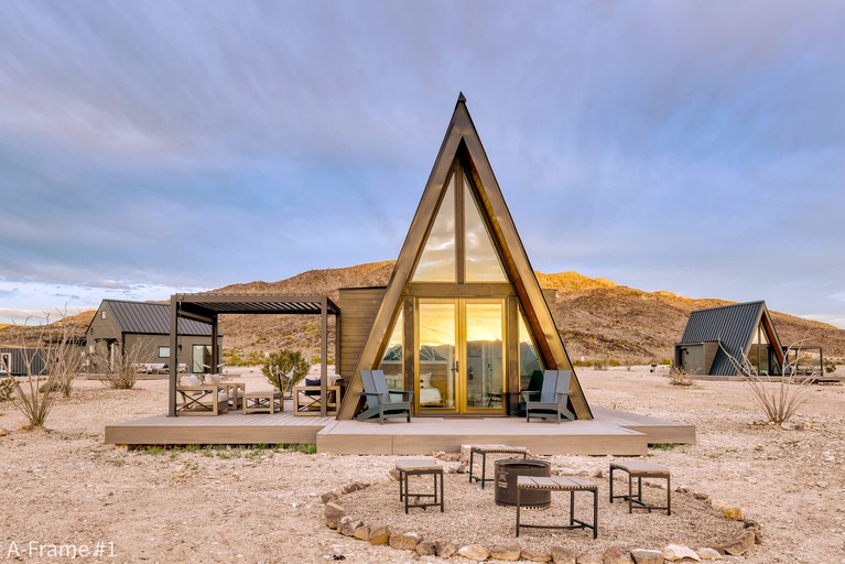 Amazing A-Frame Comfortable for Four in Terlingua, Texas