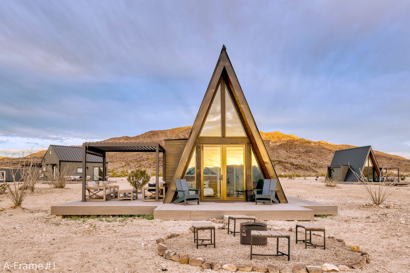 Amazing A-Frame Comfortable for Four in Terlingua, Texas