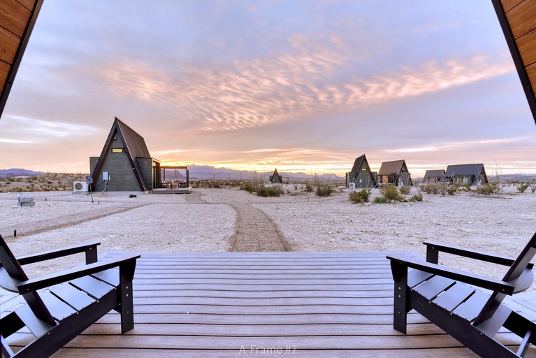 A-frames (United States of America, Terlingua, Texas)
