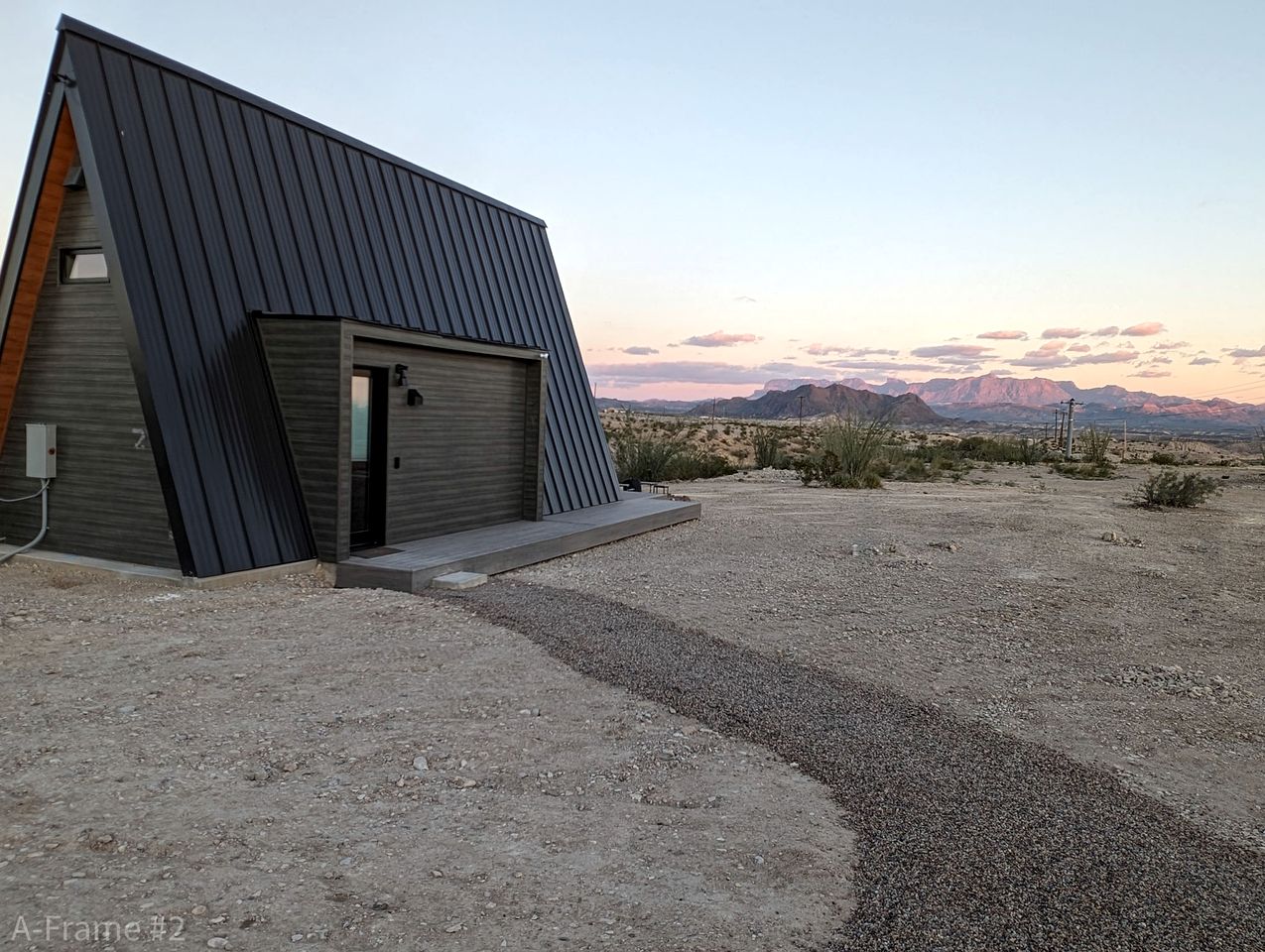 Amazing A-Frame Comfortable for Four in Terlingua, Texas