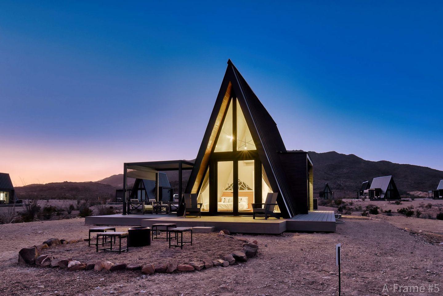 Amazing A-Frame Comfortable for Four in Terlingua, Texas
