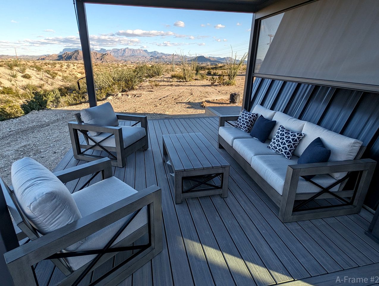 Amazing A-Frame Comfortable for Four in Terlingua, Texas
