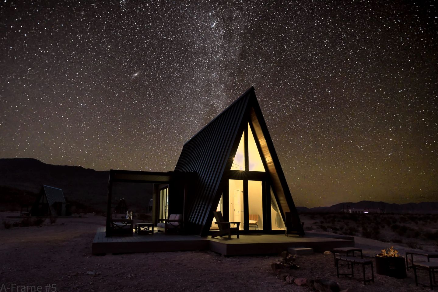 Amazing A-Frame Comfortable for Four in Terlingua, Texas