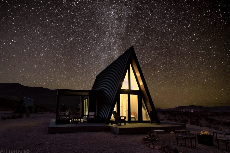 A-frames (United States of America, Terlingua, Texas)