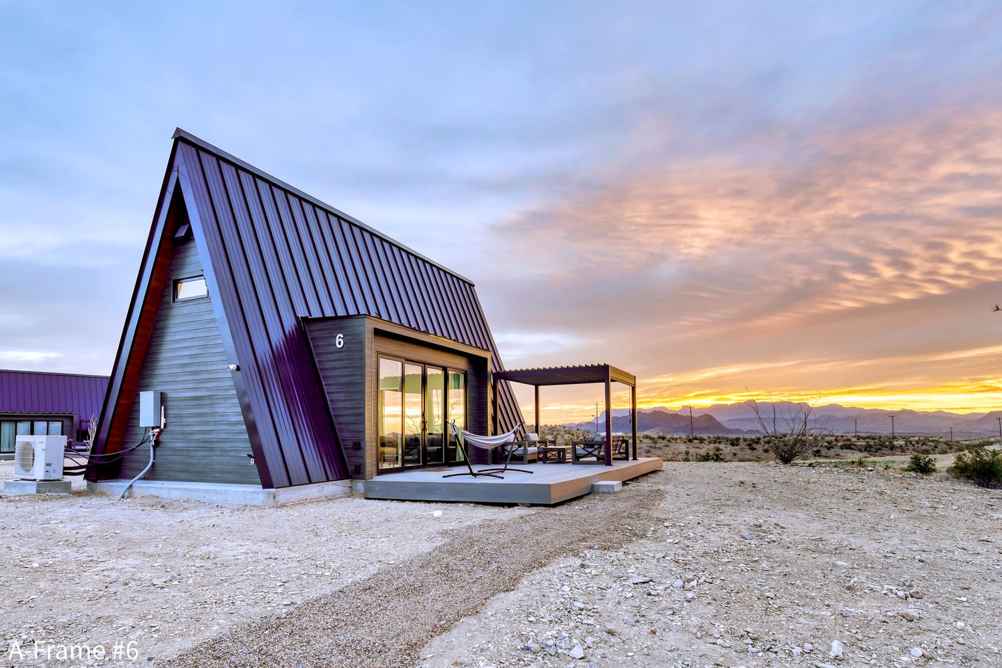 Amazing A-Frame Comfortable for Four in Terlingua, Texas