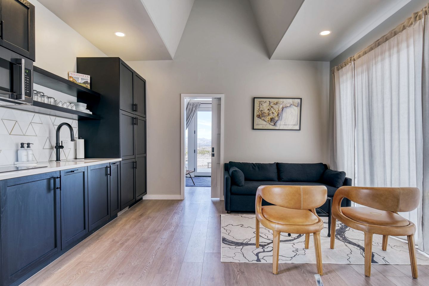 Modern A-Frame Perfect for a Glamping Experience in Terlingua, Texas