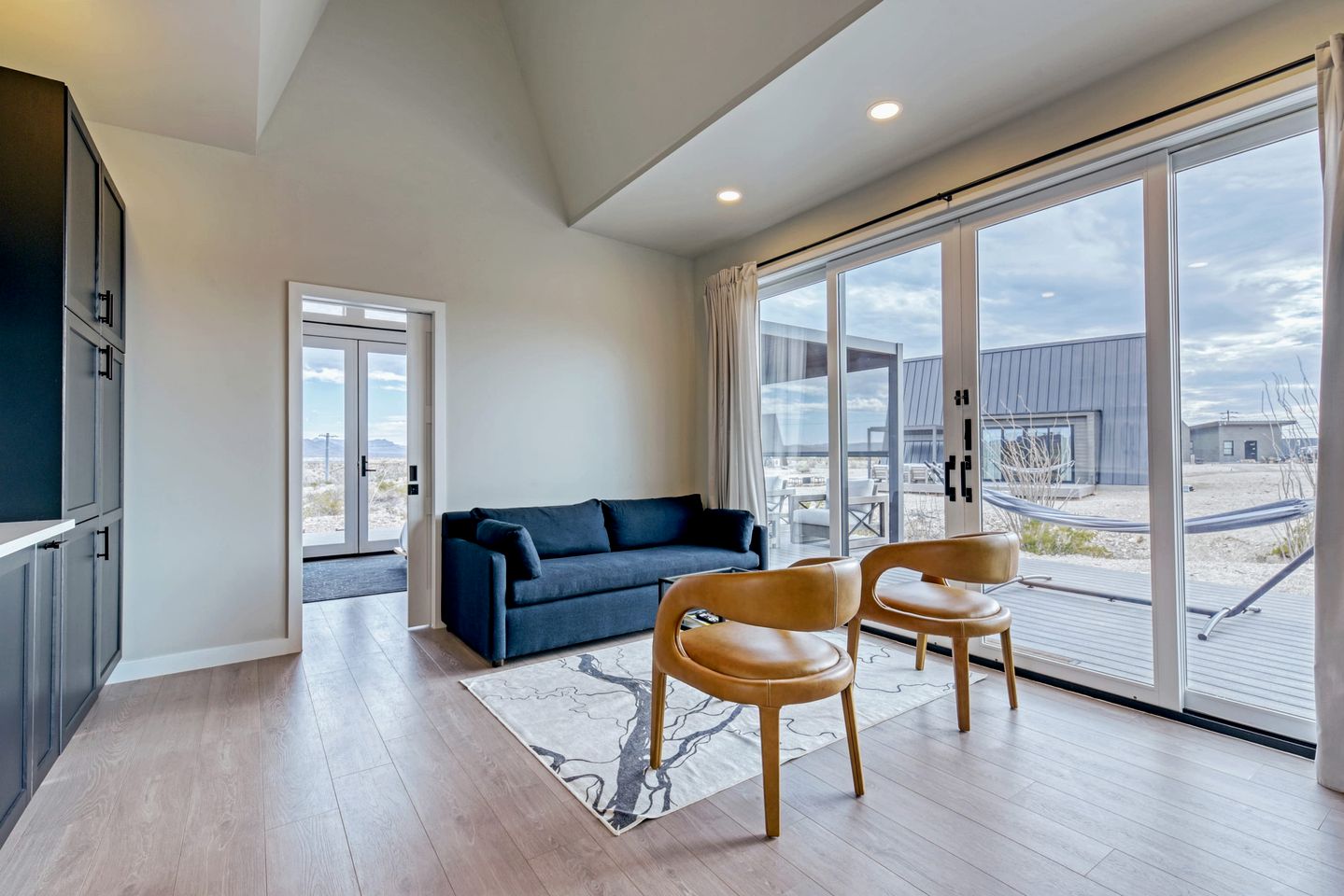 Modern A-Frame Perfect for a Glamping Experience in Terlingua, Texas
