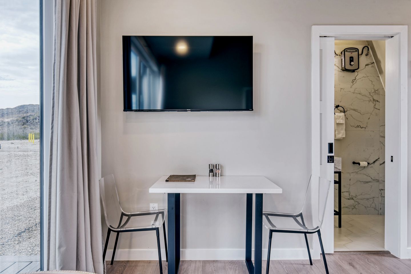 Modern A-Frame Perfect for a Glamping Experience in Terlingua, Texas
