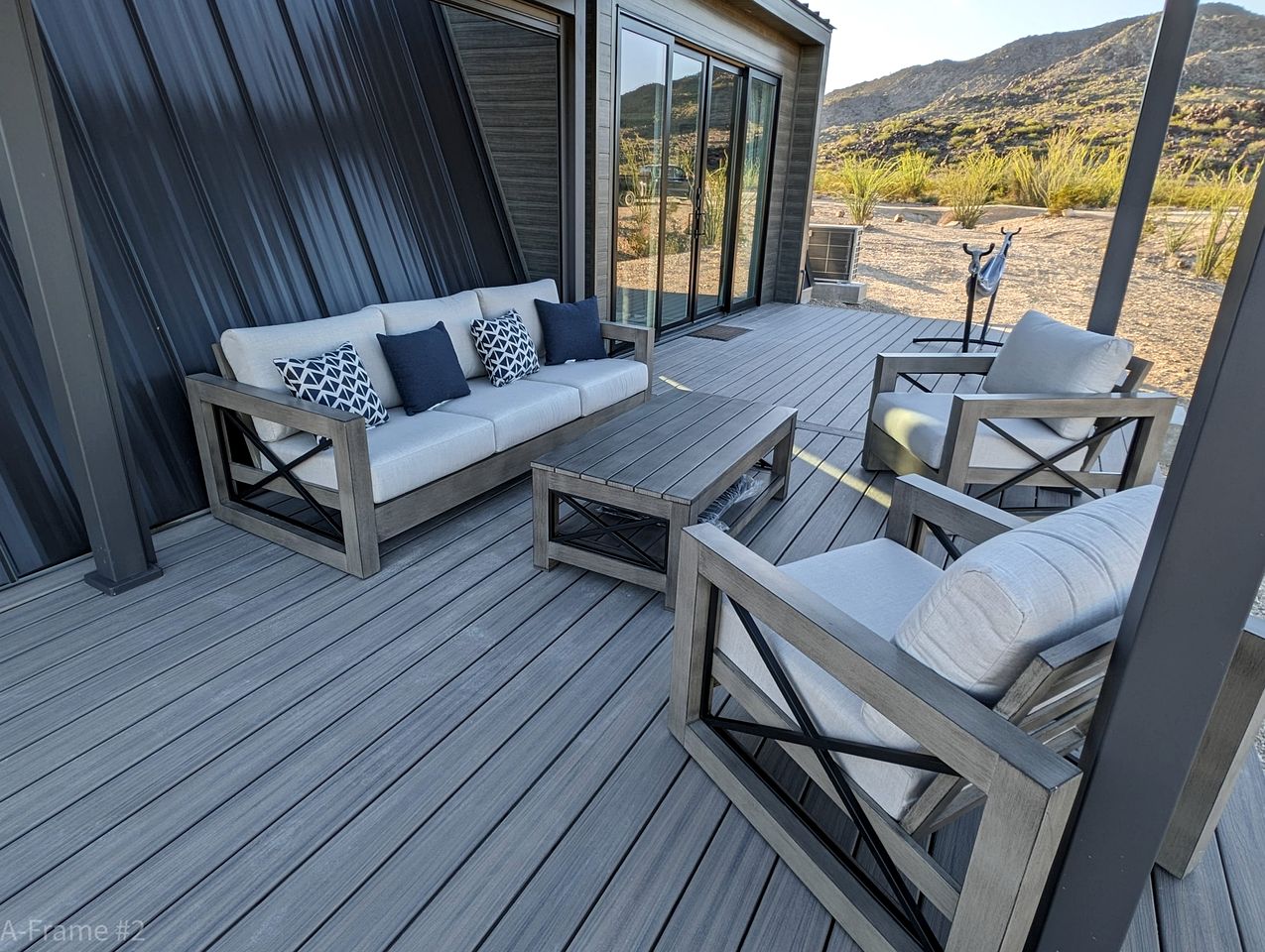 Modern A-Frame Perfect for a Glamping Experience in Terlingua, Texas