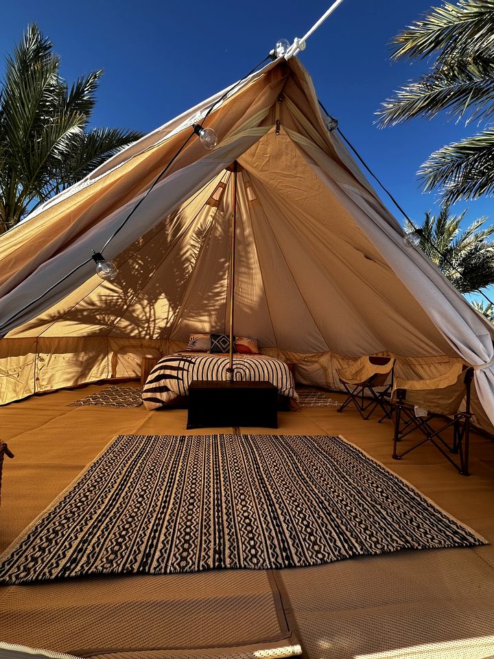Romantic Desert Bell Tent Ideal for Two in Arizona