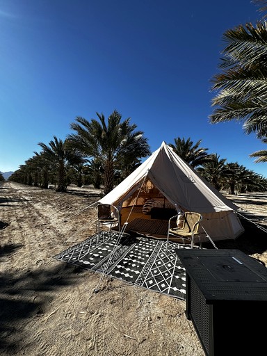 Romantic Desert Bell Tent Ideal for Two in Arizona