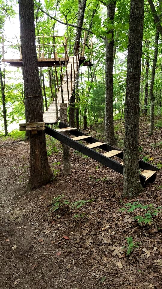 Secluded Forest Cabin with Clear Roof for Stargazing near Watts Bar Lake – Grandview, TN