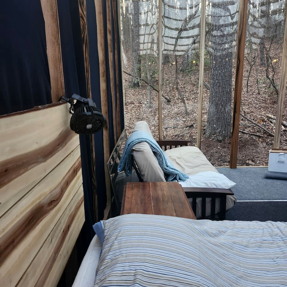 Secluded Forest Cabin with Clear Roof for Stargazing near Watts Bar Lake – Grandview, TN