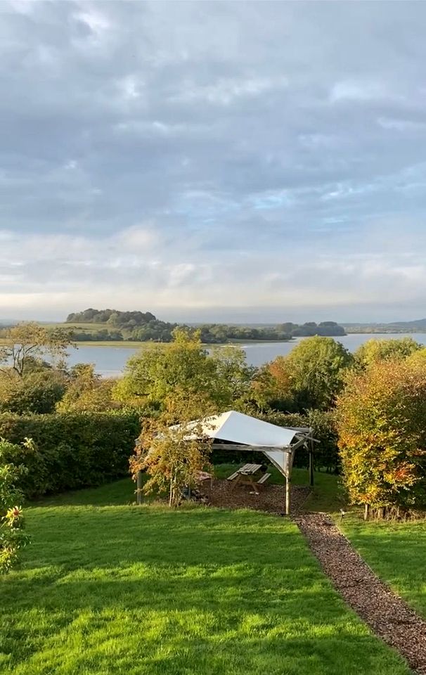 Radiant Lakeside Bell Tent Oasis near Rutland Water in Rutland