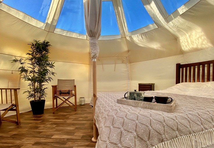 Yurts (United States of America, Rutland, Vermont)