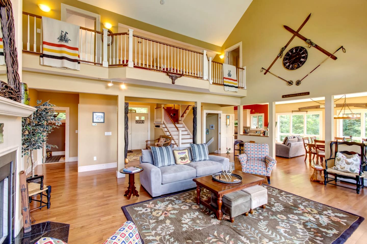 Serene Mountainside Retreat with Panoramic Views & Game Room in Bovina, New York