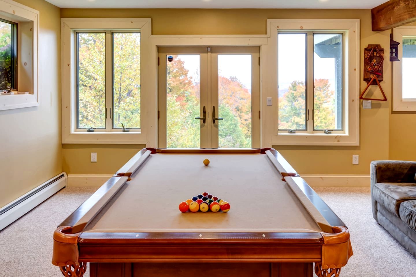 Serene Mountainside Retreat with Panoramic Views & Game Room in Bovina, New York