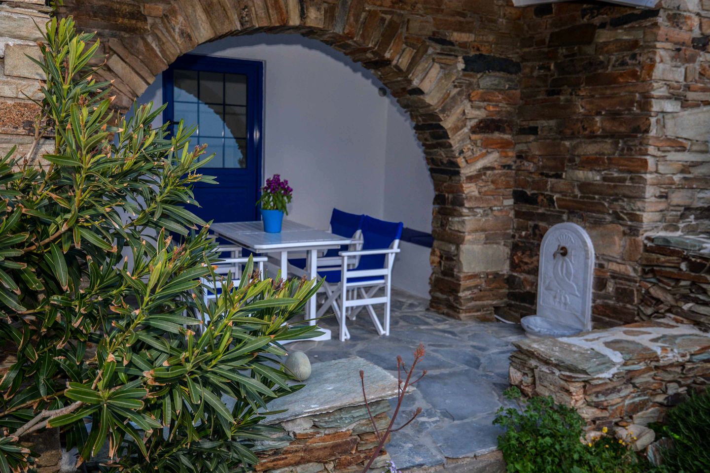 Seaside Cottage Rental with Spectacular Views on the Island of Tinos in Greece