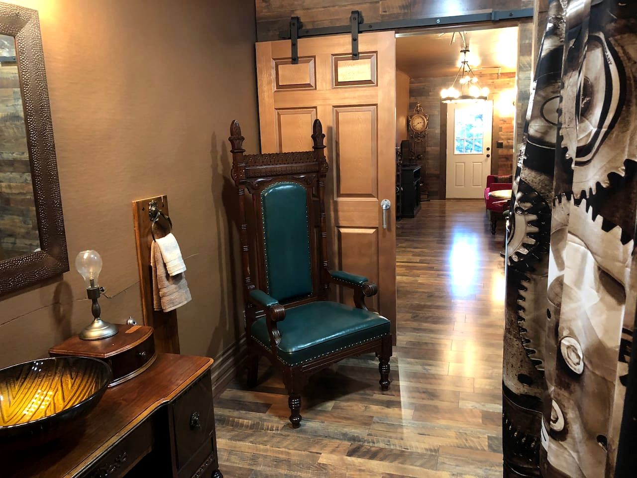 Unique Steampunk Tiny House Rental in Swan Valley, Idaho near Jackson Hole
