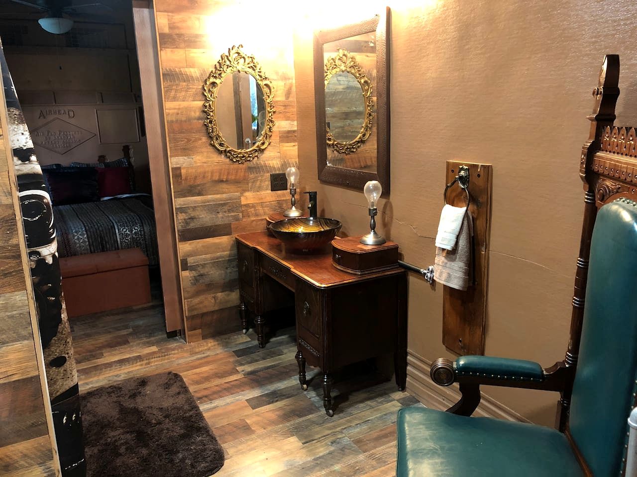 Unique Steampunk Tiny House Rental in Swan Valley, Idaho near Jackson Hole