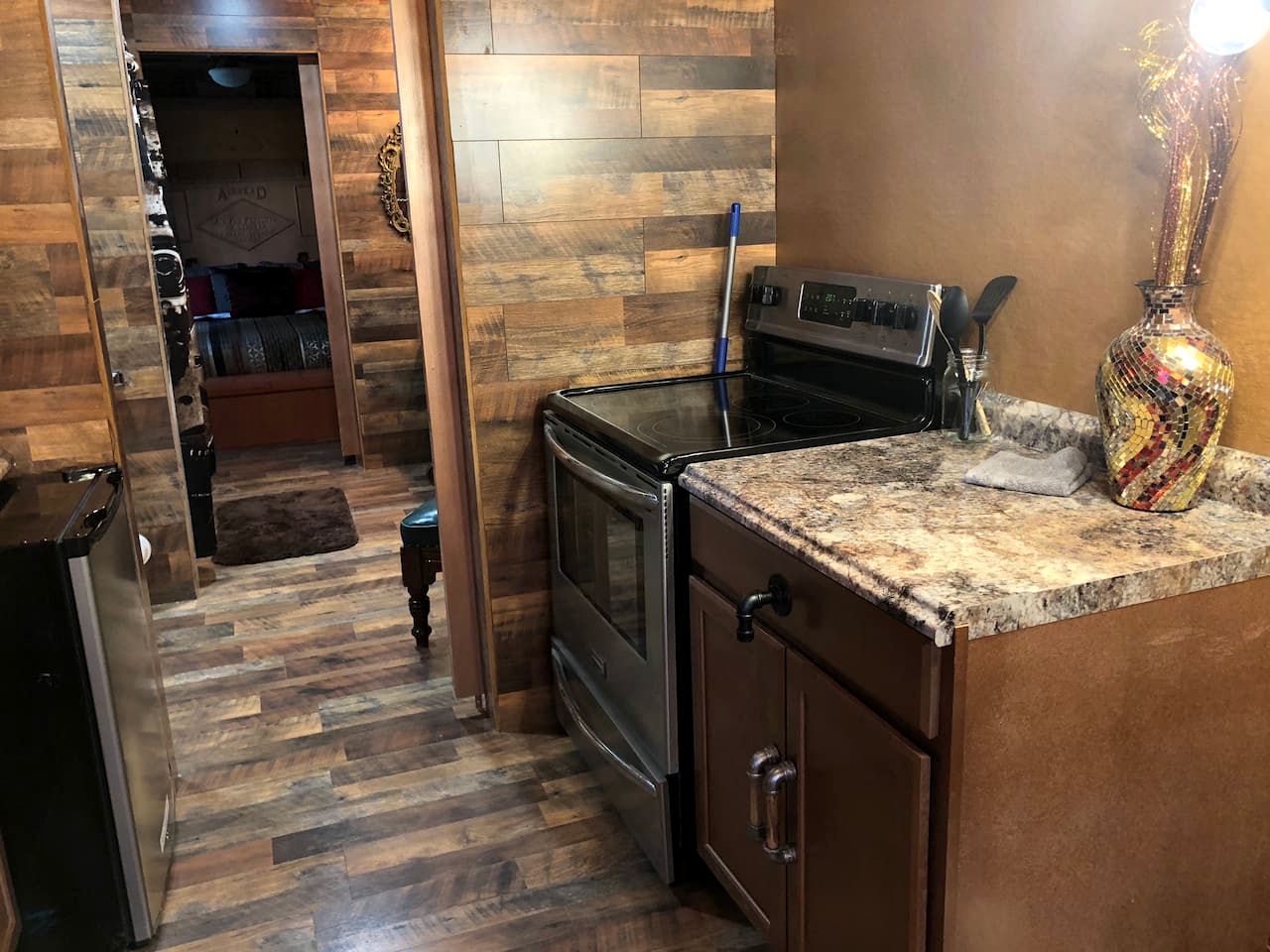 Unique Steampunk Tiny House Rental in Swan Valley, Idaho near Jackson Hole